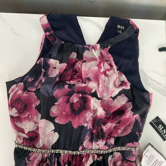 SLNY MAXI DRESS NWT SZ 16 FULLY LINED BEAUTIFUL - Picture 5 of 8